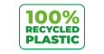 Certifikát: 100% recyklovaný plast