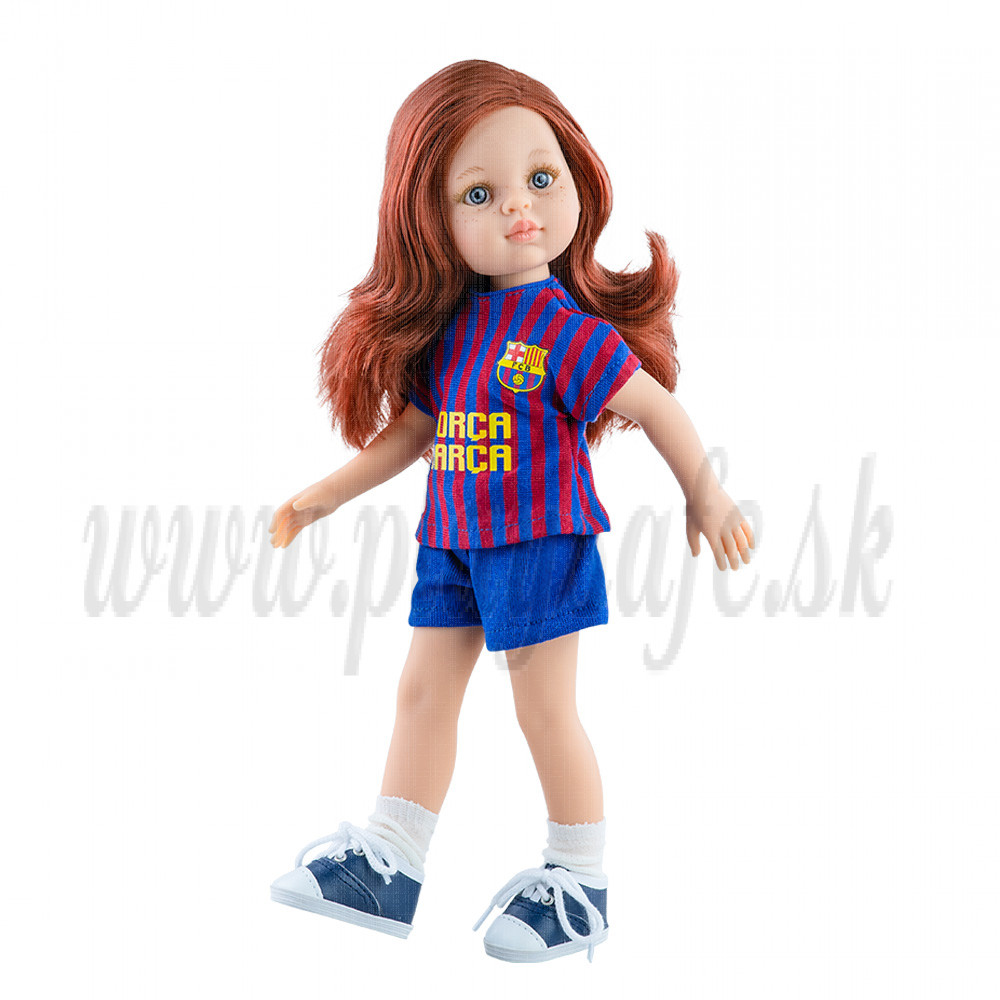 Paola Reina Las Amigas bábika Cristi futbalistka, 32cm FC Barcelona