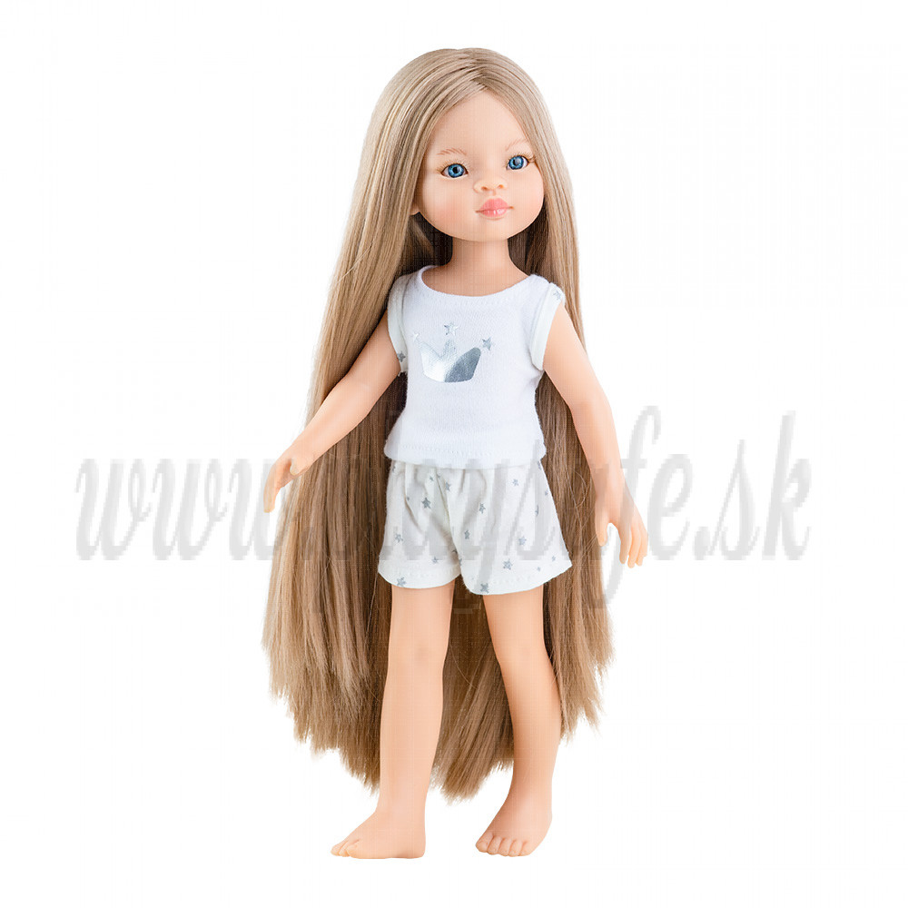 Paola Reina Las Amigas bábika Manica 2020, 32cm v pyžamku extra dlhé vlasy