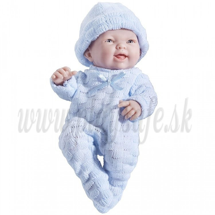 Berenguer Realistické bábätko chlapček, 24cm v modrom