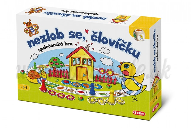 Efko Spoločenská hra Nehnevaj sa človiečik!