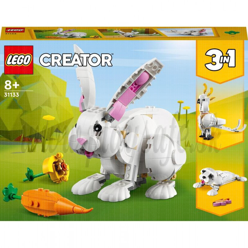 LEGO® 31133 Creator Biely králik 3v1