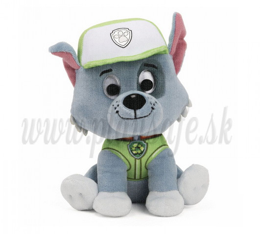 Spin Master Labková patrola Paw Patrol Plyšový psík Rocky, 15cm