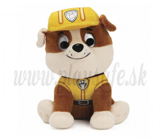 Spin Master Labková patrola Paw Patrol Plyšový psík Rubble, 15cm