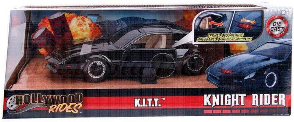 Jada Knight Rider K.I.T.T. 1982 Pontiac Trans AM Model Auta 1/24