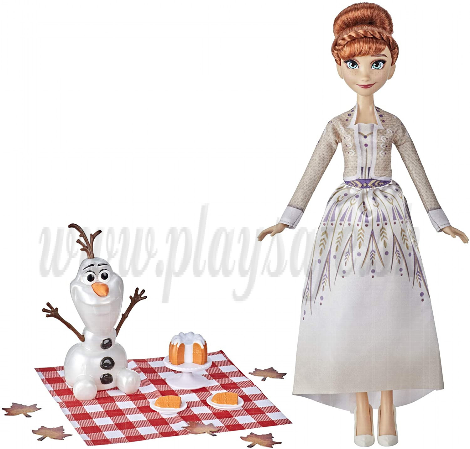 Hasbro Disney Frozen II Bábika Anna s Olafom, 29cm