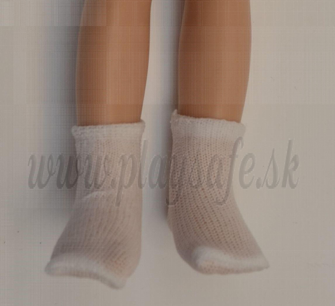 Paola Reina Las Amigas Ponožky silonkové biele, 32cm