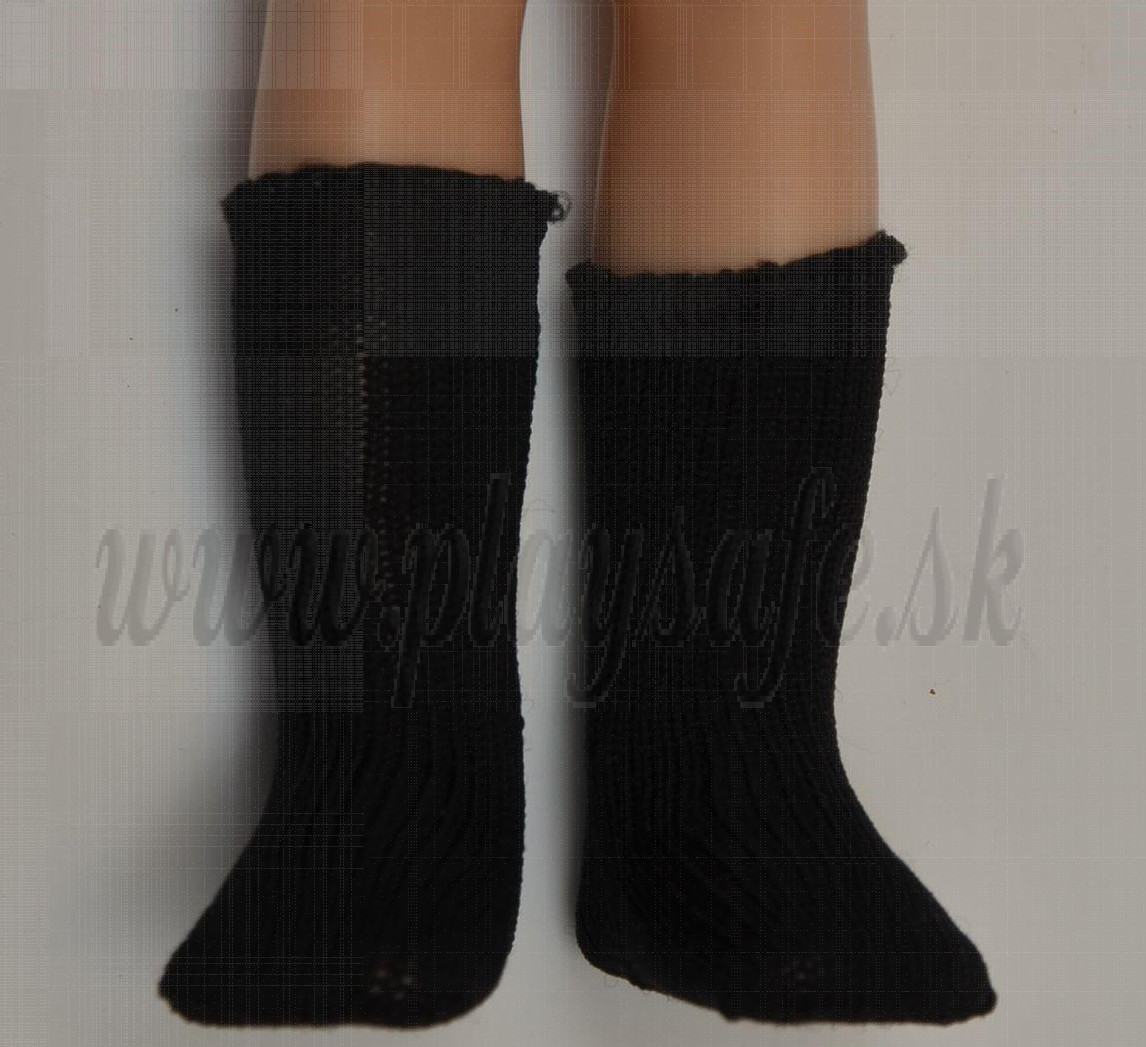 Paola Reina Las Amigas Ponožky silonkové čierne, 32cm