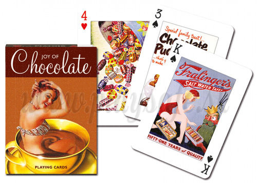 Piatnik Karty Čokoláda, 54 kariet poker