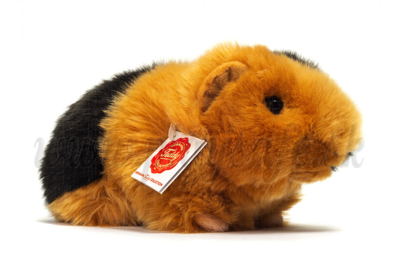Teddy Hermann Plyšové morča čierne/zlaté, 20cm