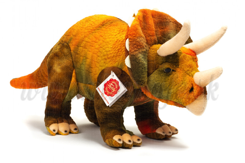 Teddy Hermann Plyšový dinosaurus triceratops, 42cm