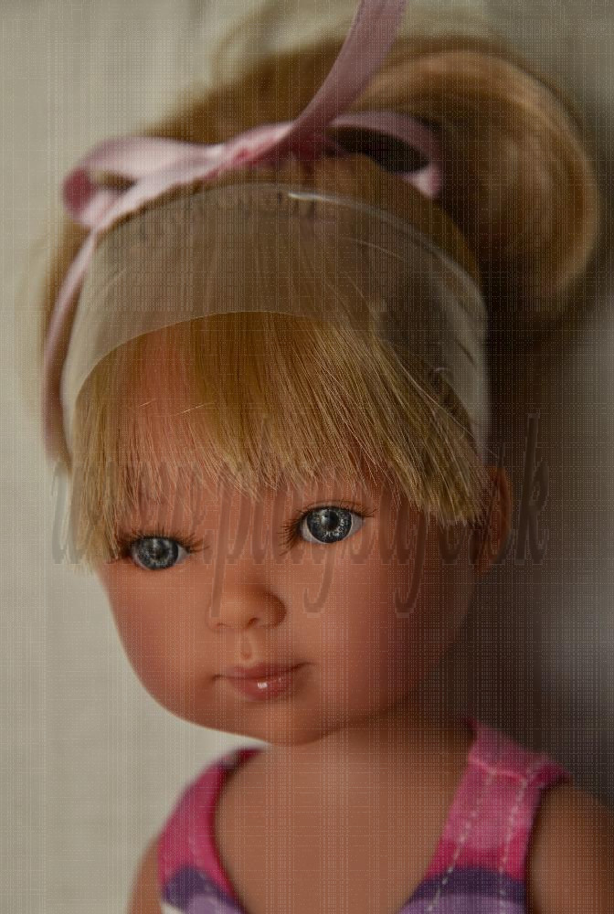 Vestida de Azul Bábika Carlota, 28cm baletka