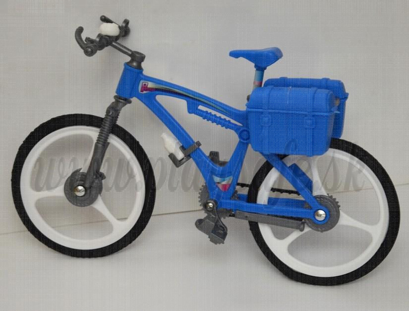 Paola Reina Las Amigas bicykel pre bábiky modrý