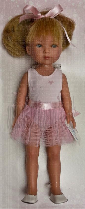Vestida de Azul Bábika Carlota, 28cm baletka