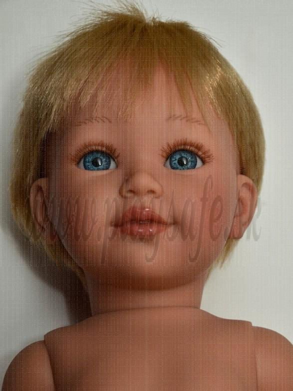 Vestida de Azul Bábika Coral bez oblečenia, 45cm blond David