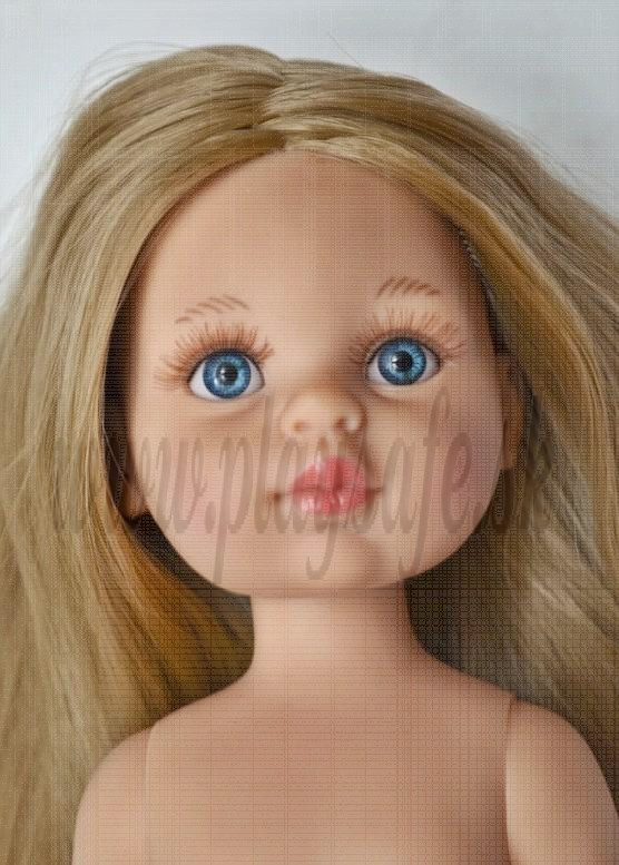 Paola Reina Las Amigas bábika Carla modré oči, 32cm bez oblečenia