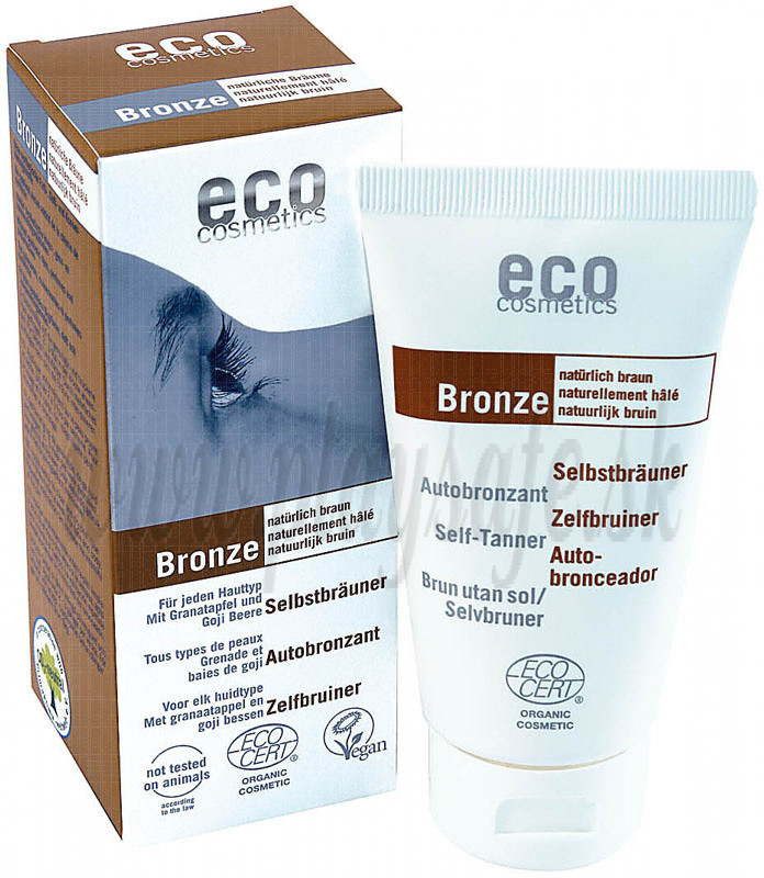 Eco Cosmetics Samoopaľovacie mlieko Bronze, 75ml
