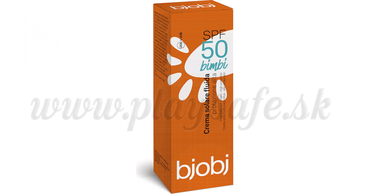 Bjobj Baby Fluid na opaľovanie SPF 50, 100ml bez vône