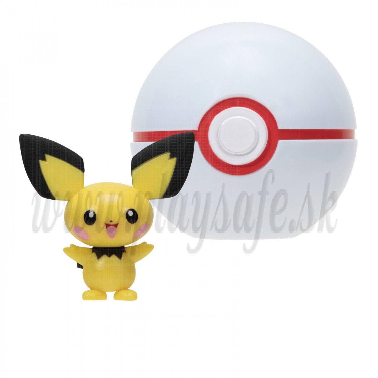 Pokémon Clip'n'Go Poké Balls Wave 12 Pichu & Premier Ball