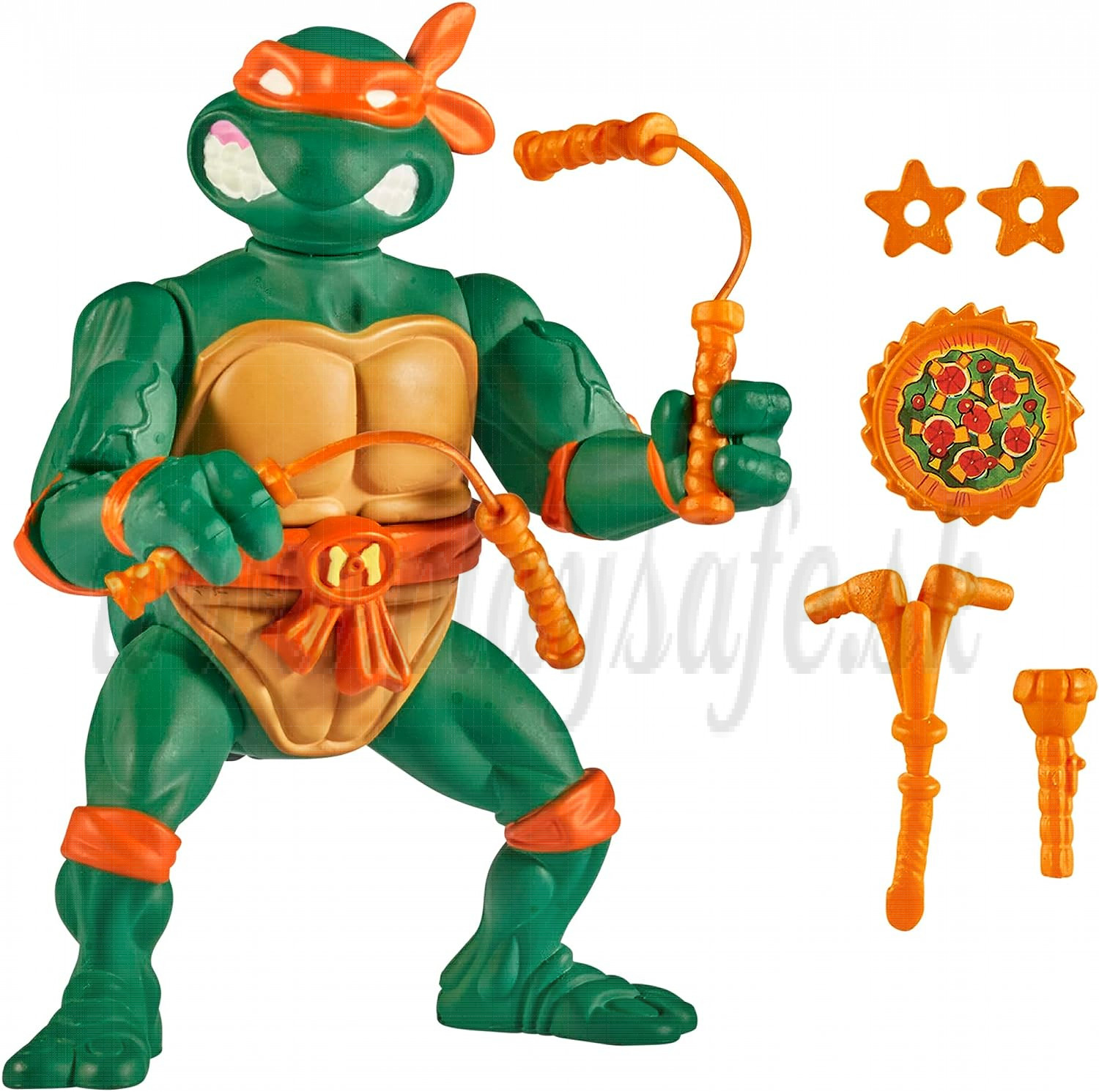 Playmates Toys Teenage Mutant Ninja Turtles Akčná figúrka Classic Michelangelo, 10cm