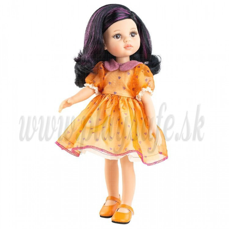 Paola Reina Las Amigas Šatočky Carina 2025, 32cm v oranžovom
