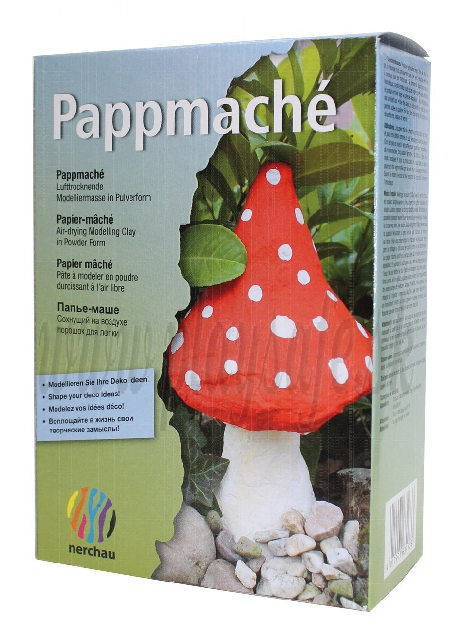 Nerchau Pappmaché Modelovacia hmota papierová drť, 200g