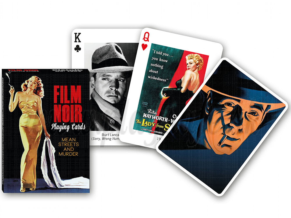 Piatnik Karty Film Noir, 54 kariet poker