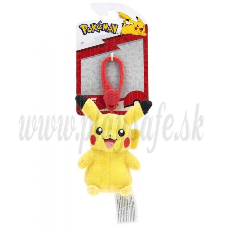 Plyšový prívesok Pokémon Pikachu, 12cm
