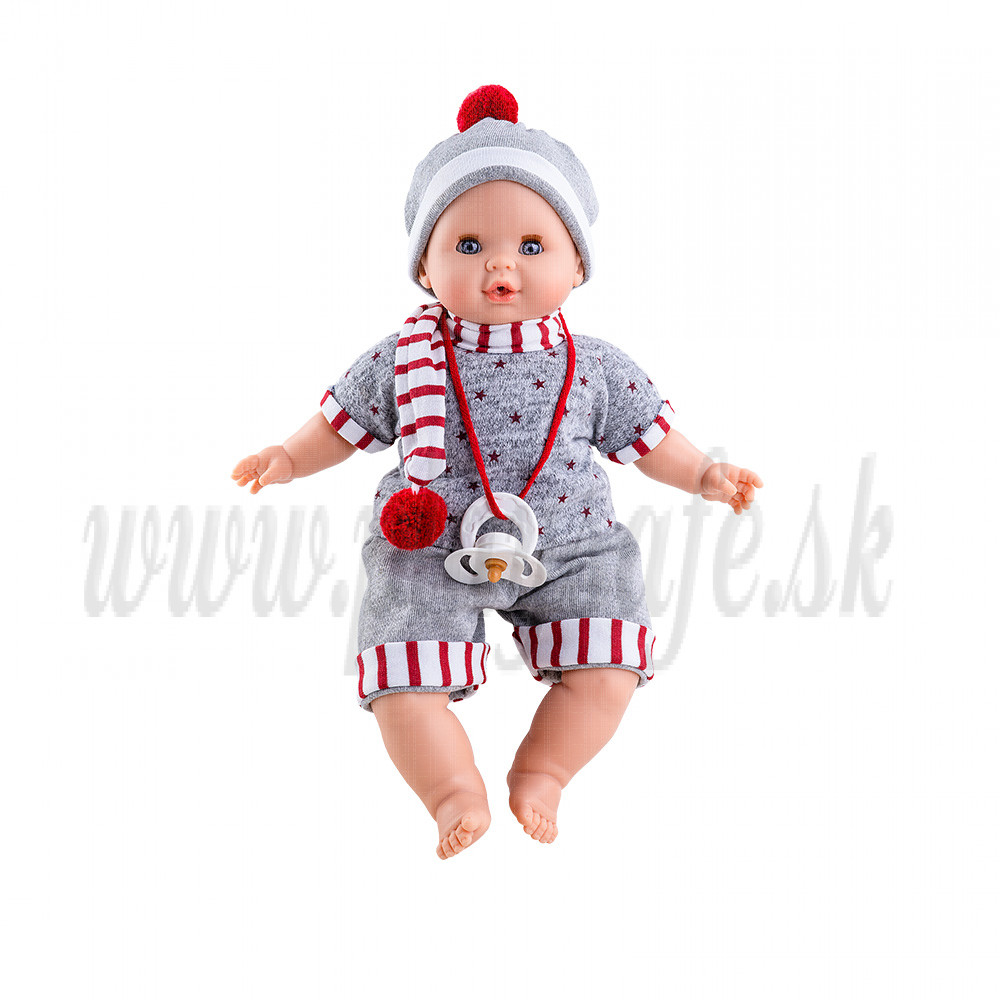 Paola Reina Zvuková bábika bábätko Alex 2019, 36cm