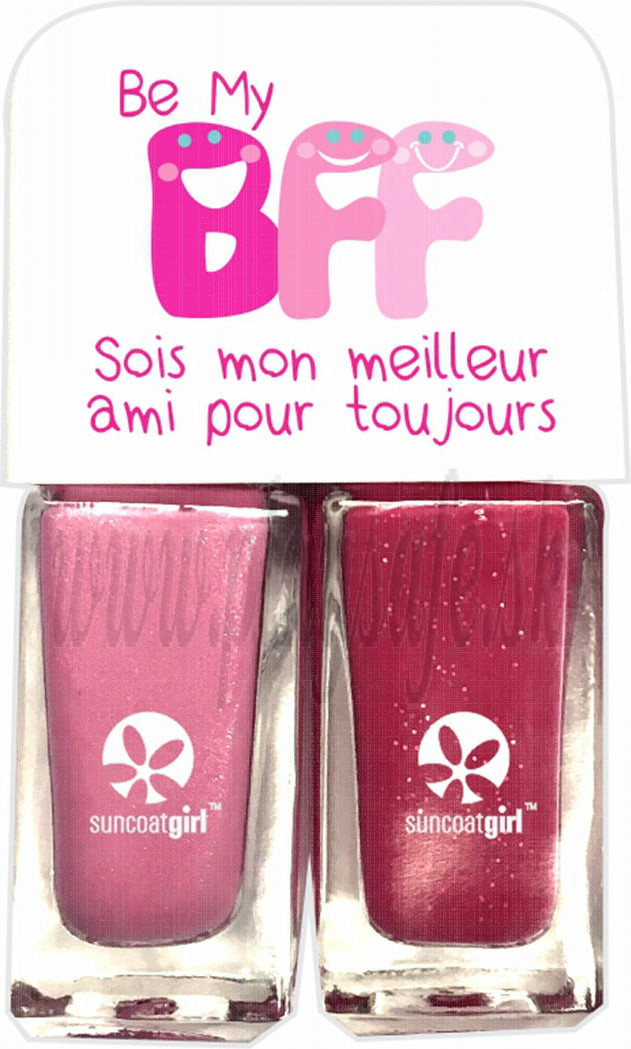 SuncoatGirl Sada lakov na nechty BFF Beauties Duo, 2x5ml