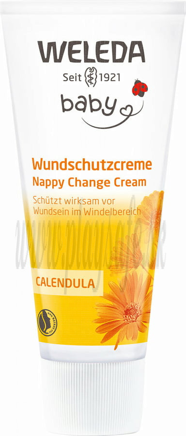 Weleda Nechtíkový dojčenský krém proti zapareninám, 75ml