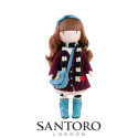 Santoro London Gorjuss bábika Little Foxes, 32cm