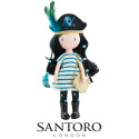 Santoro London Gorjuss bábika Black Pearl, 32cm Pirátka
