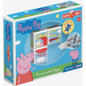 GEOMAG Magicube Magnetické kocky Peppa Pig Cestuj s Peppou, 3 kocky