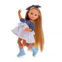 Berjuan Luxury Dolls Eva multikĺbová bábika, 35cm v letných šatočkách