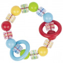 Heimess Plastová elastická hračka do ruky farebné perly