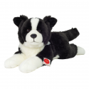 Teddy Hermann Plyšový psík Borderská kólia čierno-biela, 45cm