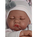 Antonio Juan Látková bábika bábätko Luna, 40cm spiaca na vankúšiku