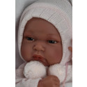 Antonio Juan Realistické bábätko Baby Toneta Invierno, 33cm dievčatko v zimnom