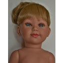 Vestida de Azul Bábika Coral bez oblečenia, 45cm blond copík