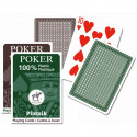 Piatnik Karty 100% plastic POKER, 54 kariet