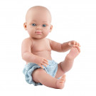 Paola Reina Realistické bábätko Mini Pikolin, 32cm chlapček v nohavičkách