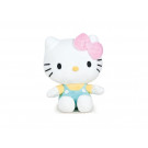 Plyšová hračka Sanrio Hello Kitty, 24cm vo svetlomodrom