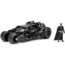 Jada Batman The Dark Knight Diecast Model 1/24 2008 Batmobile s figúrkou