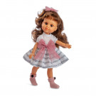Berjuan My Girl Bábika hnedovláska, 35cm suknička s notami