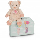 Teddy Hermann Plyšové prasiatko Sunny v kufríku, 27cm