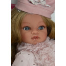 Antonio Juan Bábika Emily Abrigo Rubia blond, 33cm