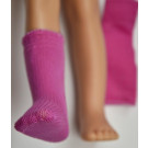 Paola Reina Las Amigas Ponožky silonkové tmavoružové, 32cm