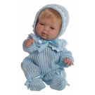 Berjuan Baby Smile Bábika chlapček, 30cm v pyžamku
