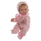 Berjuan Baby Smile Bábika dievčatko, 30cm v pyžamku